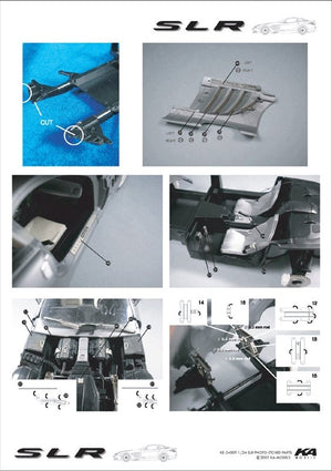 KA Models KE-24009 Mercedes SLR Détail en photodécoupe 1/24 – image 2
