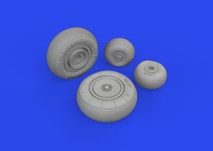 Eduard 648927 Mi-4 wheels Trumpeter 1/48 – Bild 4