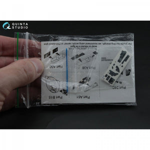 Quinta Studio QD72001 Pe-2 3D-Printed &amp;amp; coloured Interior on decal paper (for 7283 Zvezda kit) 1/72 – immagine 2