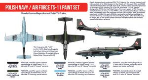 Hataka HTK-AS46 Polish Navy / Air Force TS-11 paint set (6x17ml) – zdjęcie 2