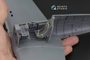 Quinta Studio QD32132 P-40B 3D-Printed &amp;amp; coloured Interior on decal paper (GWH) 1/32 – imagen 7
