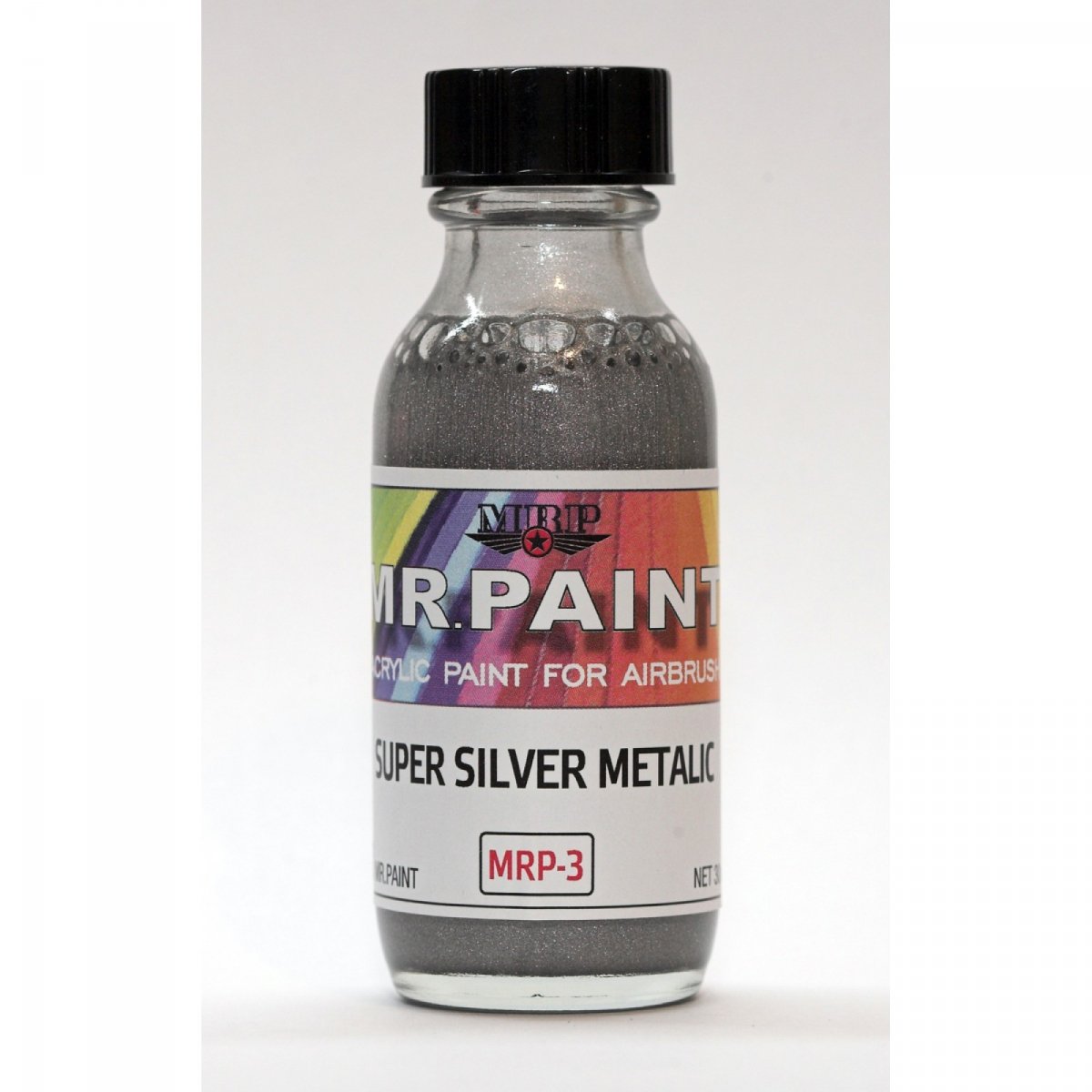 Peinture MR. Paint MRP-003 Argent Métallisé Super Silver 30 ml – image 2