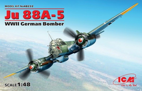 ICM 48232 Ju 88A-5 WWII German Bomber 1/48