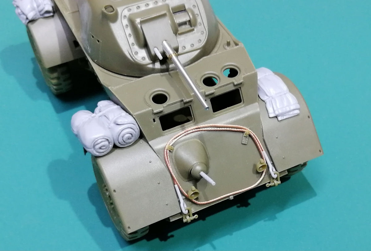 Eureka XXL ER-3570 Upgrade &amp;amp; Stowage Set for T17E1 Staghound (Bronco) 1/35 – zdjęcie 13