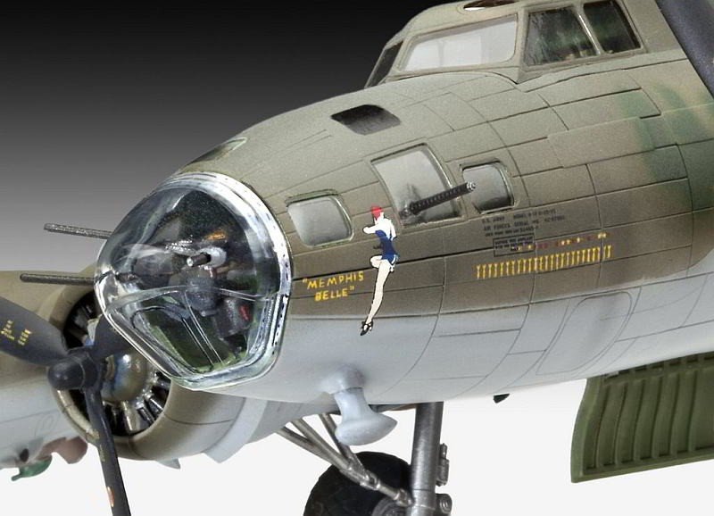 Revell 04279 Boeing B-17 F Memphis Belle 1/72 – zdjęcie 3