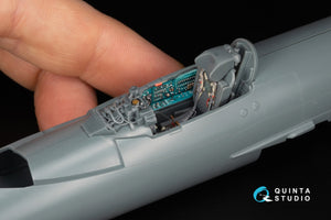 Quinta Studio QD+48577 MiG-21MF Fishbed-J (Moscow plant) 3D-Printed &amp;amp; coloured Interior on decal paper (Eduard) (with 3D-printed resin parts) 1/48 – imagen 3