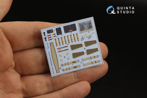 Quinta Studio QD32138 Ar 196A/B 3D-Printed &amp;amp; coloured Interior on decal paper (Revell) 1/32 – immagine 5