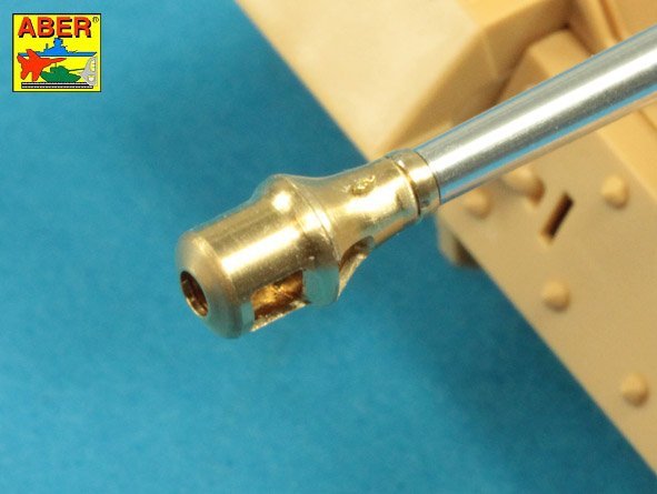 Aber 48L-35 German 88mm Pak 43/2 L/71 barrel for Sd.Kfz.184 Elefant 1/48 – zdjęcie 6