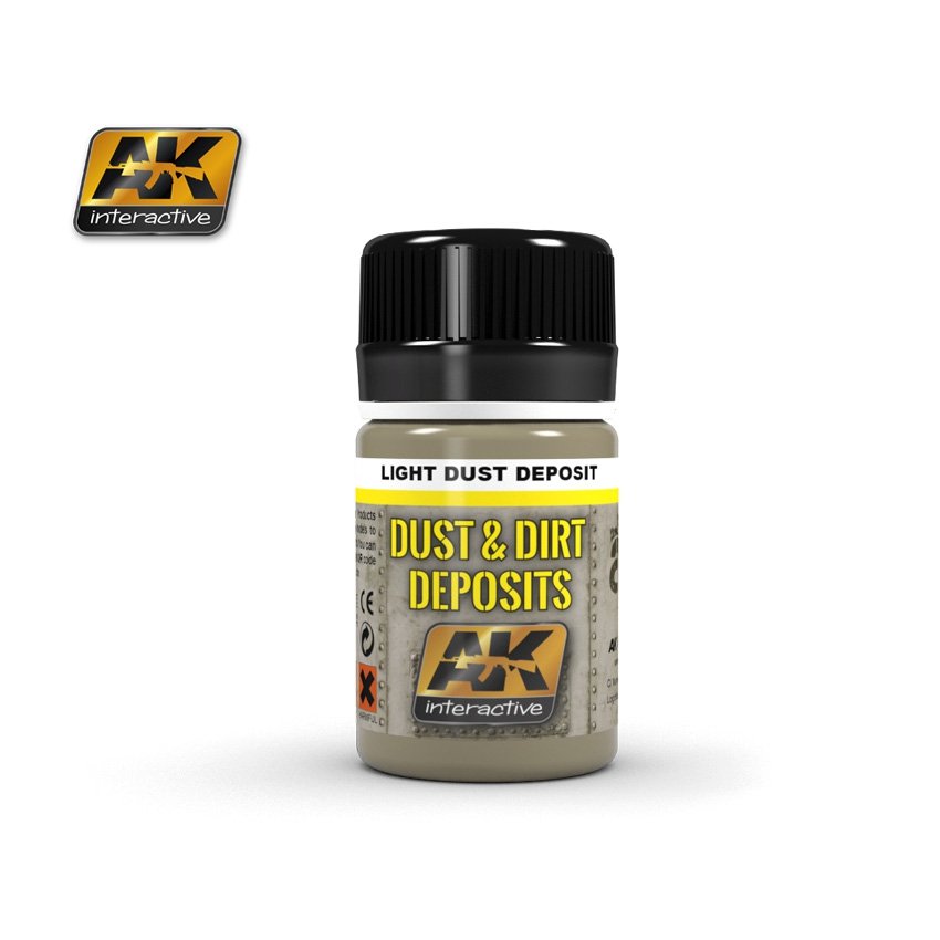 AK Interactive AK4062 DÉPÔT DE POUSSIÈRE LÉGER 35 ml