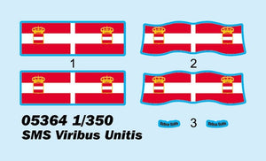 Trumpeter 05364 SMS Viribus Unitis 1/350 – zdjęcie 2