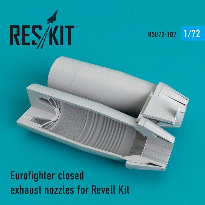 RESKIT RSU72-0107 Eurofighter closed exhaust nozzles for Revell 1/72