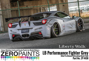 Zero Paints ZP-1438 - LB Performance Zero Fighter (Combat Style) Gray Paint (LB Works Ferrari 458, Lamborghini Aventador, Murciéelago) 60ml – image 3