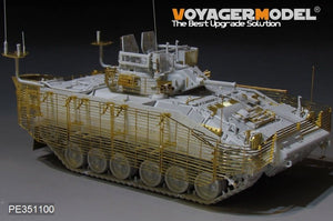 Voyager Model PE351100 Modern British FV510 Worrior TES(H) AIFV w/Slat Amour 2011 VER Upgrade Set（For MENG SS-017） 1/35 – immagine 3