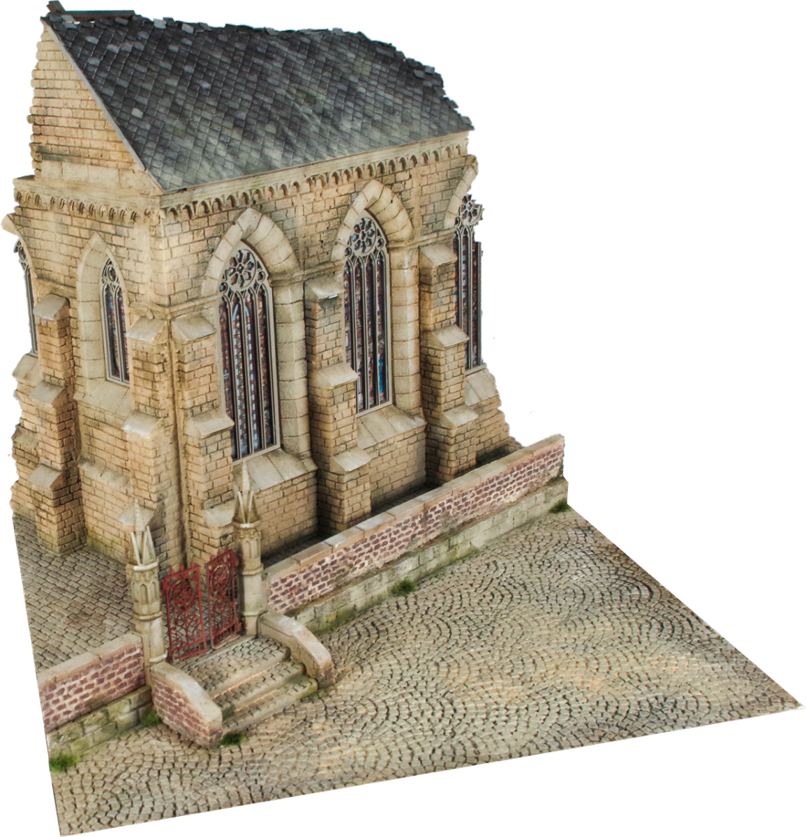 RT-Diorama 35040 Socle de diorama : Cour d&amp;#39;église 1/35 – image 4
