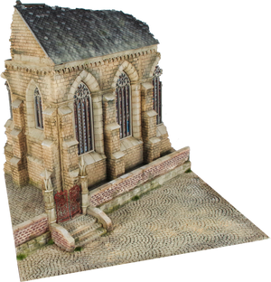 RT-Diorama 35040 Socle de diorama : Cour d&amp;#39;église 1/35 – image 4