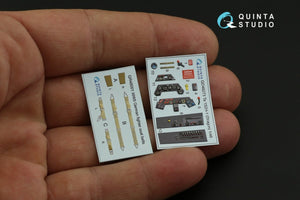 Quinta Studio QD48273 Ta 152H 3D-Printed &amp;amp; coloured Interior on decal paper (Dragon) 1/48 – Bild 4