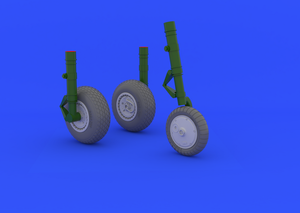 Eduard 632031 Me 262 roues 1/32 (TRUMPETER) – image 2