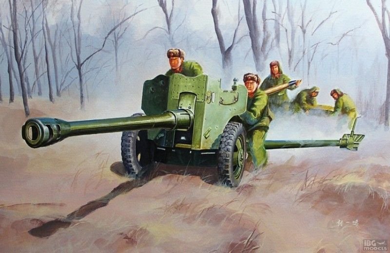 Trumpeter 02340 Chinese Type 56 Divisional Gun 1/35