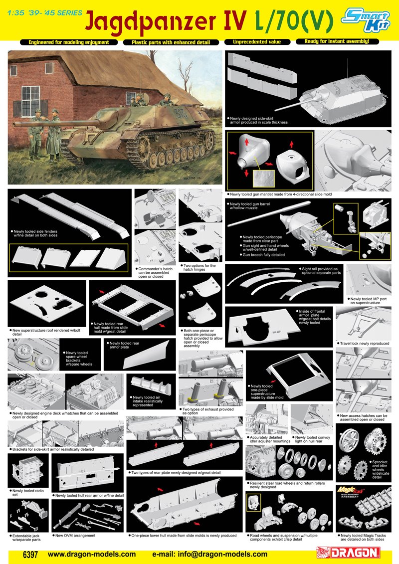 Dragon 6397 Jagdpanzer IV L/70 1/35 – imagen 2