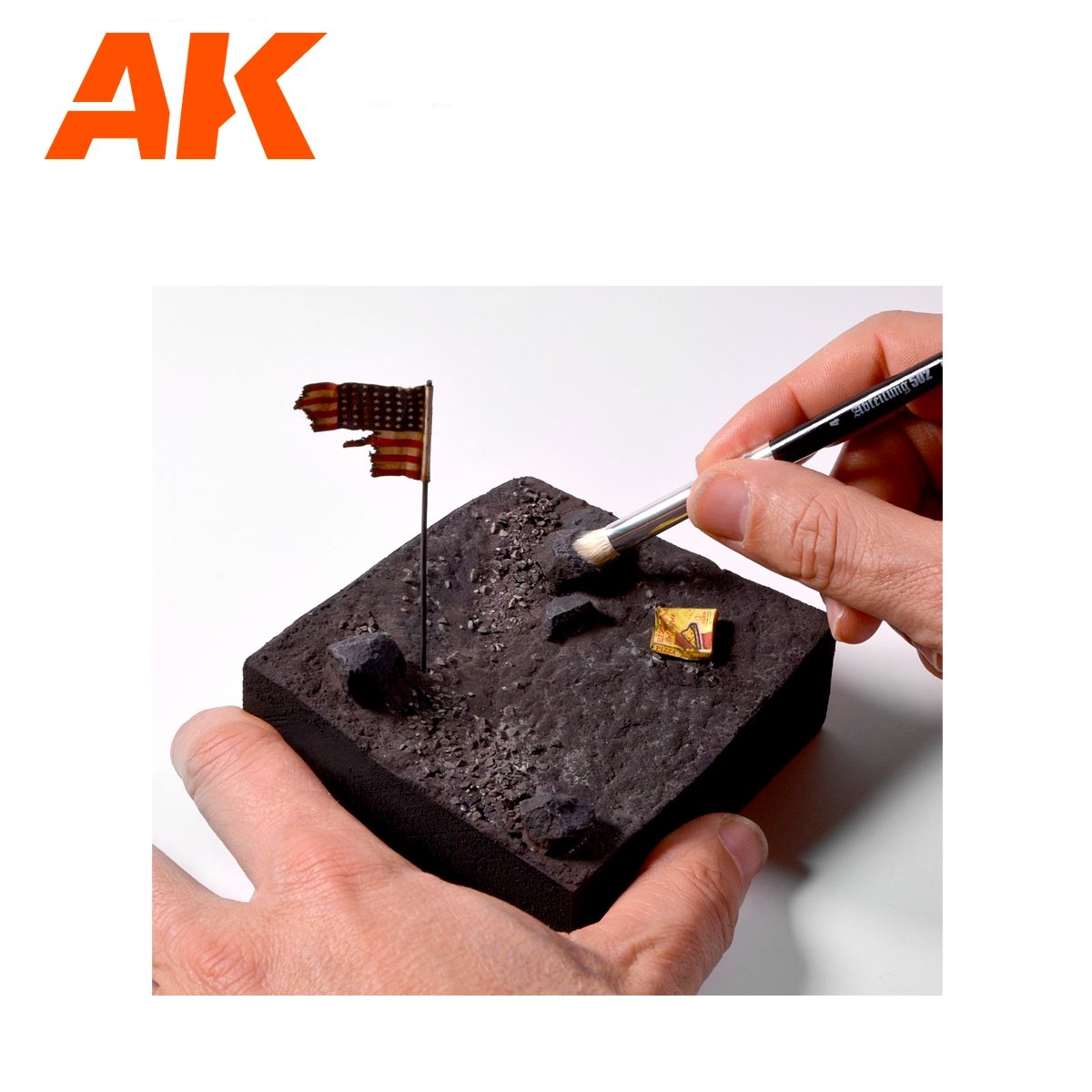 AK Interactive AK9300 DRY 4 BRUSHES SET – zdjęcie 4