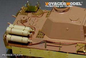 Voyager Model PE35936 WWII German Panther D w/&amp;quot;Stadtgas&amp;quot; Fuel Tanks Basic For MENG TS-038 1/35 – immagine 9