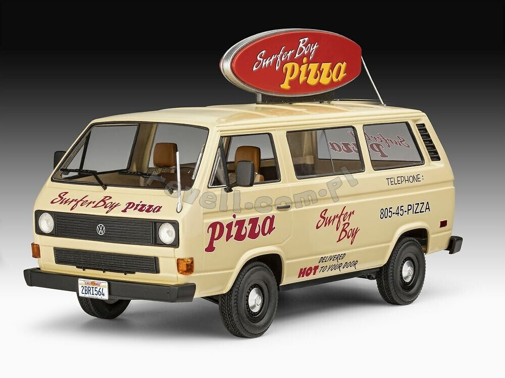 Revell 67725 VW T3 Bus Surfer Boy - Stranger Things Model Set 1/25 – immagine 9
