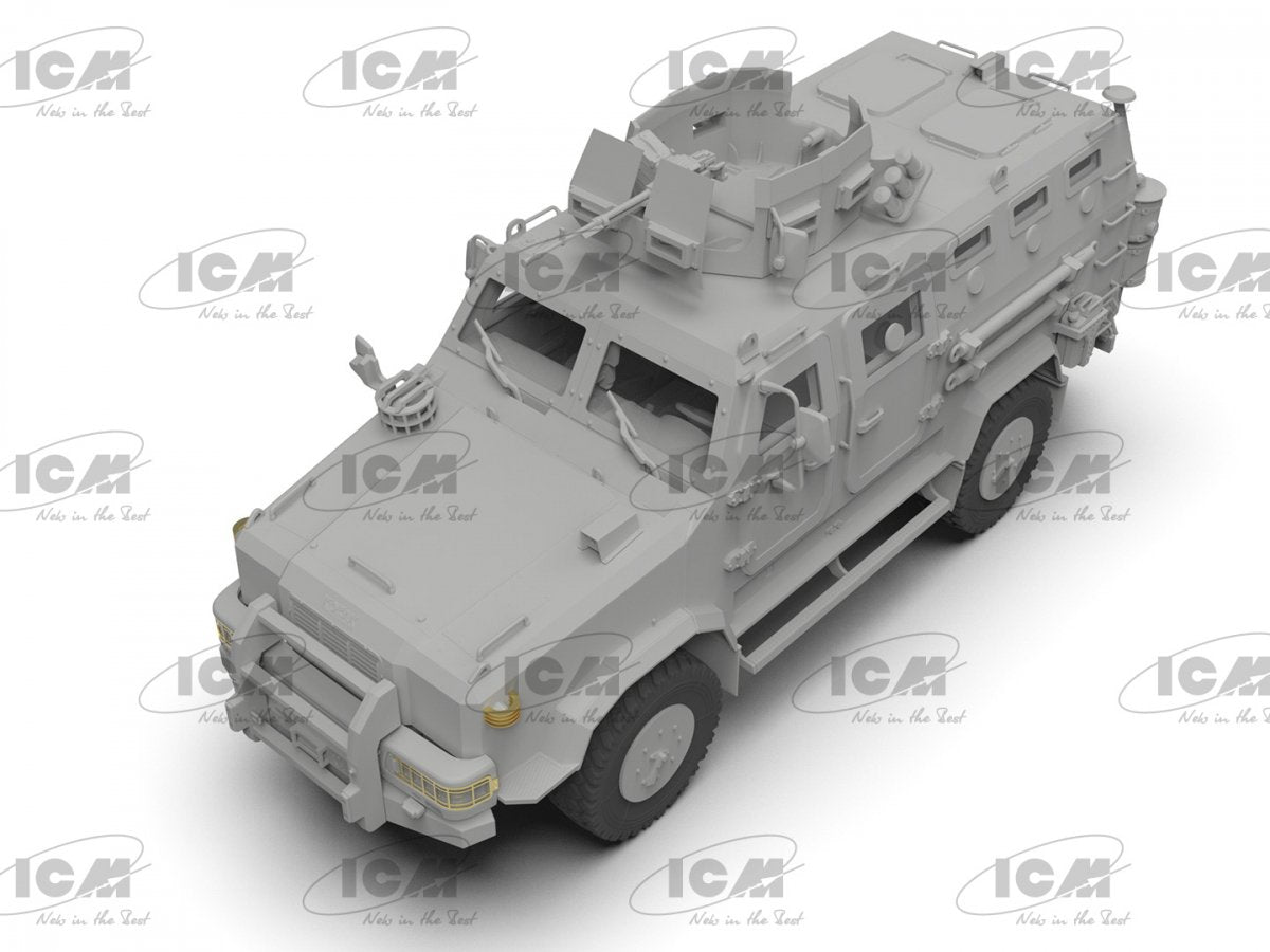 ICM 35014 Kozak-2 Ukrainian MRAP-class Armored Vehicle 1/35 – immagine 3