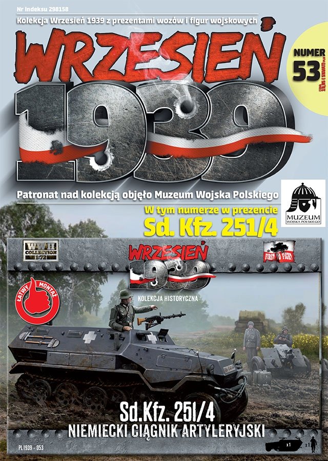 First to Fight PL053 German Sd.Kfz. 251/4 Artillery Tractor (1/72)