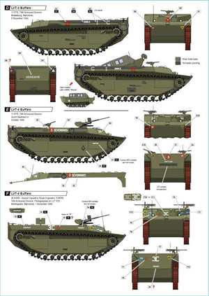 Star Decals 72-A1048 British LVT-4 Buffalo. British Buffaloes in Holland 1944-45 1/72 – Bild 2