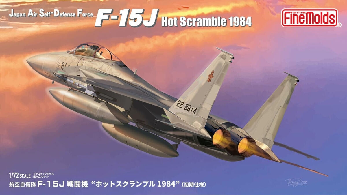 Fine Molds FP50 JASDF F-15J &amp;#39;Hot Scramble 1984&amp;#39; (Early Version) 1/72 – immagine 2