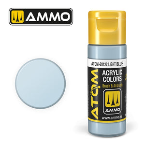 AMMO de Mig Jimenez 20122 ATOM COLOR Bleu clair 20 ml