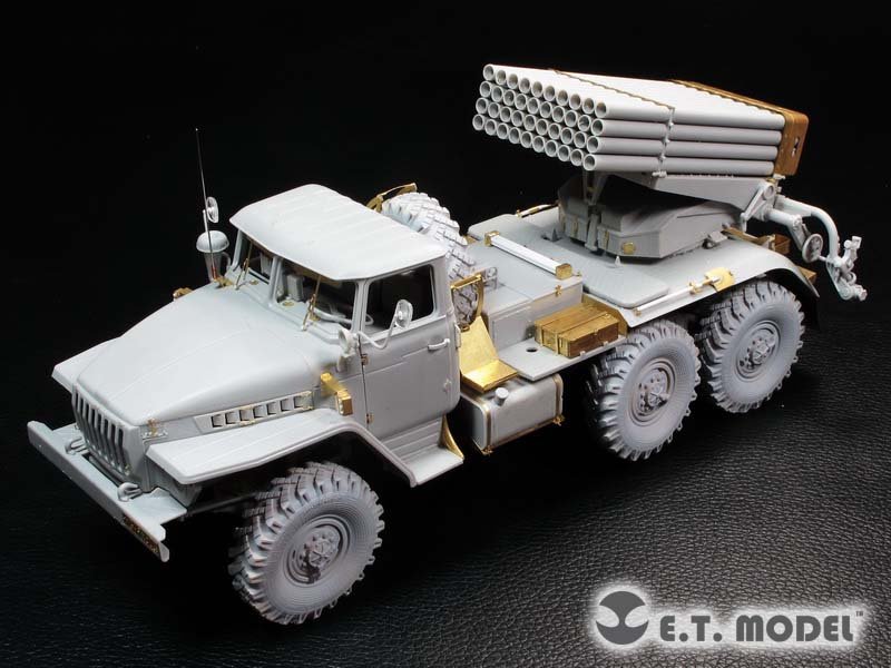 E.T. Model E35-191 Russian BM-21 Grad Multiple Rocket Launcher (For TRUMPETER 01013) 1/35 – Bild 4