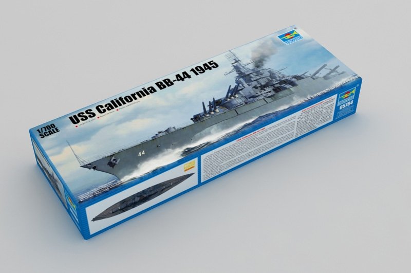 Trumpeter 05784 USS California BB44 Battleship 1945 1/700 – immagine 2