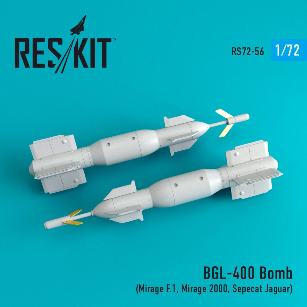 RESKIT RS72-0056 BGL-400 BOMBS (2PCS) 1/72