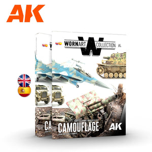 AK Interactive AK4906 COLLECTION WORN ART NUMÉRO 04 – CAMOUFLAGE