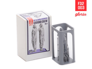 Gloria F32003 Ground Crew US Air Force vol.3 3D Printed Figures 1/32 – immagine 2