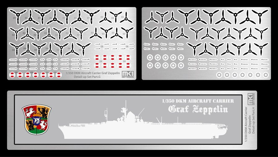 MK1 Design MD-35028 DKM Graf Zeppelin DX 1/350 – Bild 5