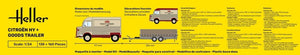 Heller 52331 Starter Kit Citroen Hy + Goods Trailer 1/24 – Bild 6