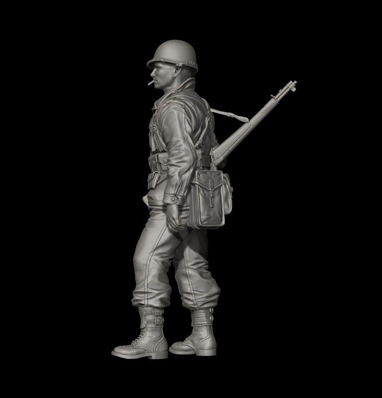 Panzer Art FI35-094 US Soldier in M43 uniform No.1 1/35 – immagine 3