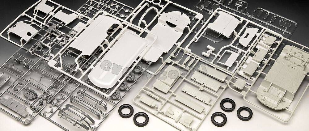 Revell 07726 VW T1 Panel Van - Gulf Decoration 1/24 – imagen 13