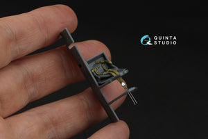 Quinta Studio QR+48102 British Fighter seatbelts (pre-war/early WWII) (with metal buckles) (All kits) 1/48 – immagine 7