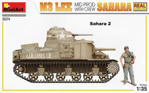 MiniArt 35274 M3 LEE MID MADE BY SAHARA w/CREW 1/35 – image 6