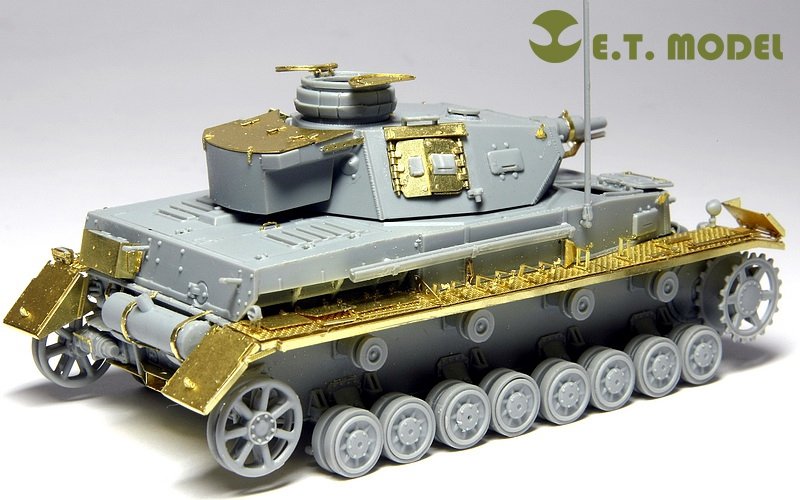E.T. Model E72-007 WWII German Pz.Kpfw.IV Ausf. F1 For DRAGON 7321 1/72 – immagine 4