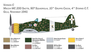 Italeri 2767 Macchi C.200 Serie XXI-XXIII 1/48 – immagine 6