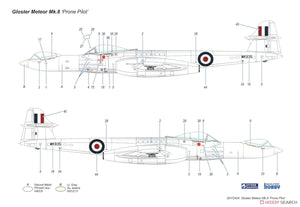 Special Hobby 72424 Gloster Meteor F.8 Prone Pilot 1/72 – immagine 5