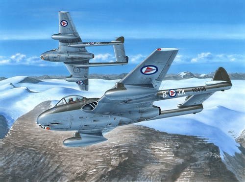 Special Hobby 72281 Vampire FB 52 Dans les cieux du Nord (1/72)