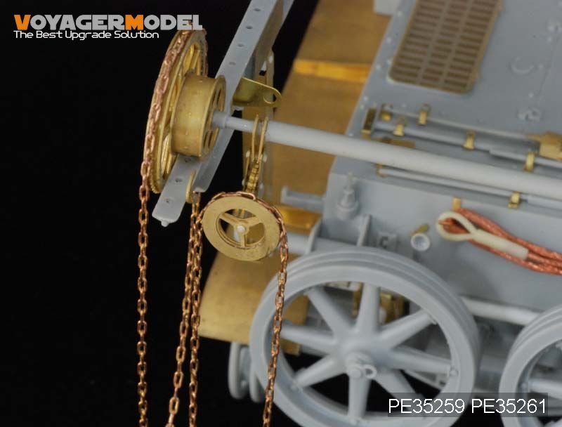 Voyager Model PE35259 WWII German Heuschrecke IVb &amp;quot;Grasshopper&amp;quot; for Trumpeter 00373 1/35 – immagine 6