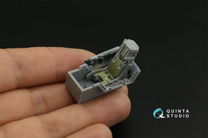 Quinta Studio QD48259 F/A-18E 3D-Printed &amp;amp; coloured Interior on decal paper (HobbyBoss) 1/48 – immagine 10