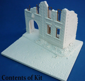 RT-Diorama 35222 Diorama-Base: &amp;quot;Bombed out Street&amp;quot; 1/35 – zdjęcie 2