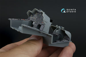 Intérieur coloré imprimé en 3D sur papier décalcomanie (Trumpeter) Quinta Studio QD35132 AH-64A 1/35 – image 8